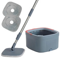 Комплект для миття підлоги EasyClean Square  швабра з квадратним відром та системою акуратного віджиму